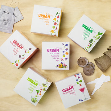 Urban Greens Grow Kit 10x10cm, Kitchen Herbs