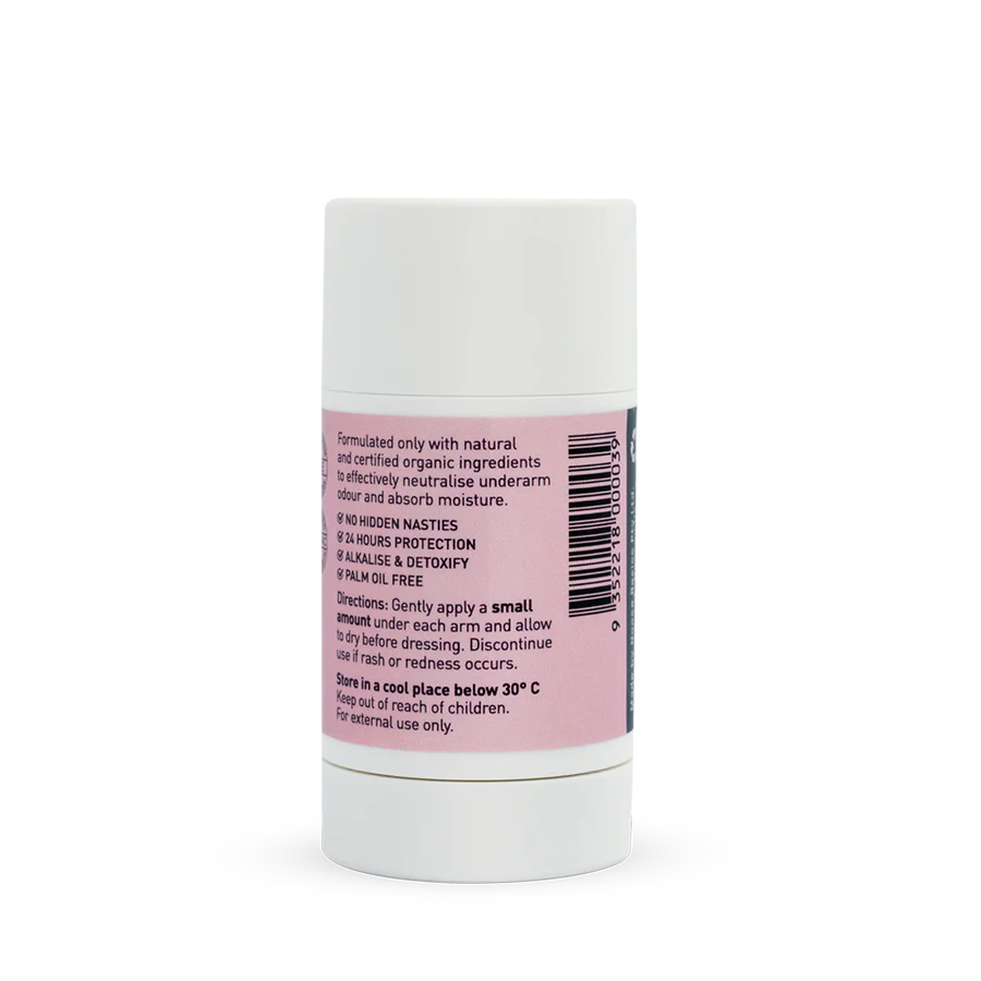 Noosa Basics Organic Deodorant Stick 60g, Rose & Frankincense