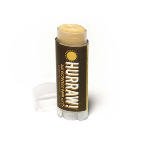 Hurraw Lip Balm 4.8g, SPF15 Balms Collection, Tangerine Chamomile Flavour