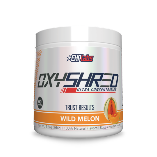 EHP Labs Oxyshred Ultra Concentration 264g (60 serves), Wild Melon Flavour