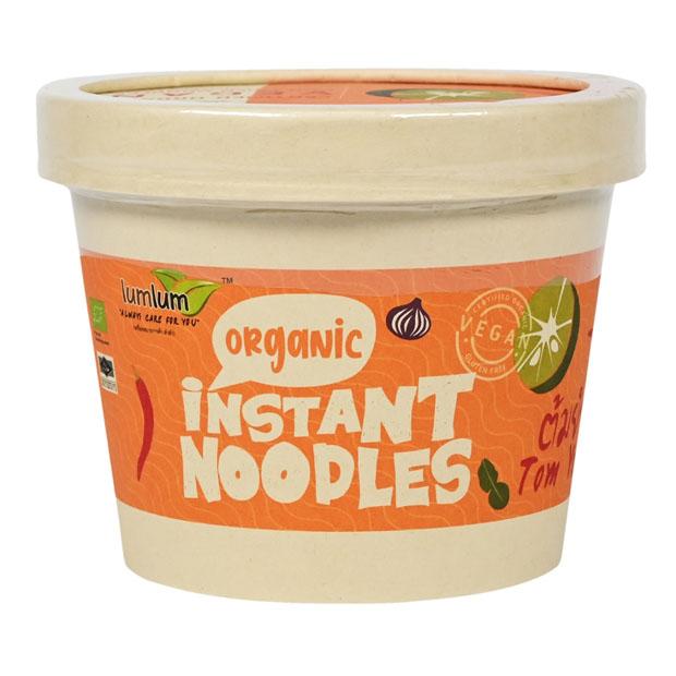Lum Lum Organic Instant Noodles 70g, Tom Yum Flavour