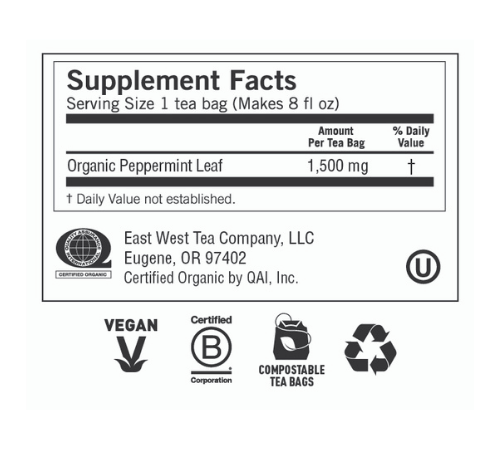 Yogi Tea Herbal Tea, Purely Peppermint 16 Tea Bags