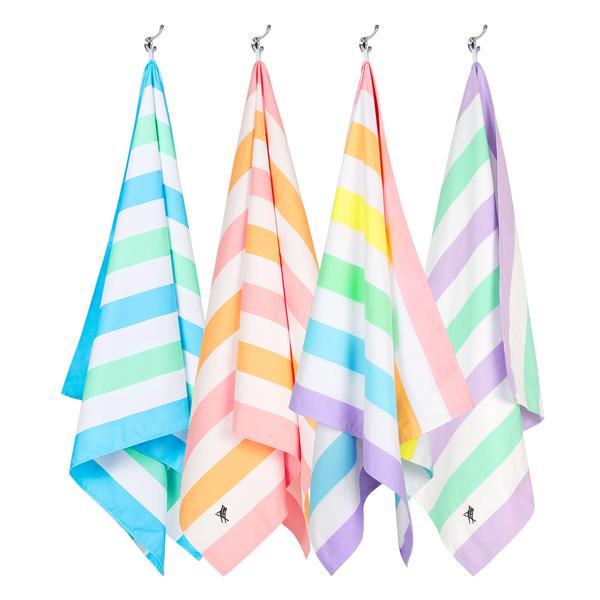 Dock & Bay Quick Dry Beach Towel Summer Collection Size Large Or XLarge, Unicorn Waves Pattern