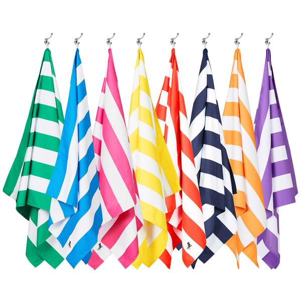 Dock & Bay Quick Dry Beach Towel Cabana Collection Size Large Or XLarge, Waikiki Coral Pattern