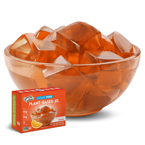 Simply Delish Jel Dessert & Sugar Free 20g, Natural Orange Flavour