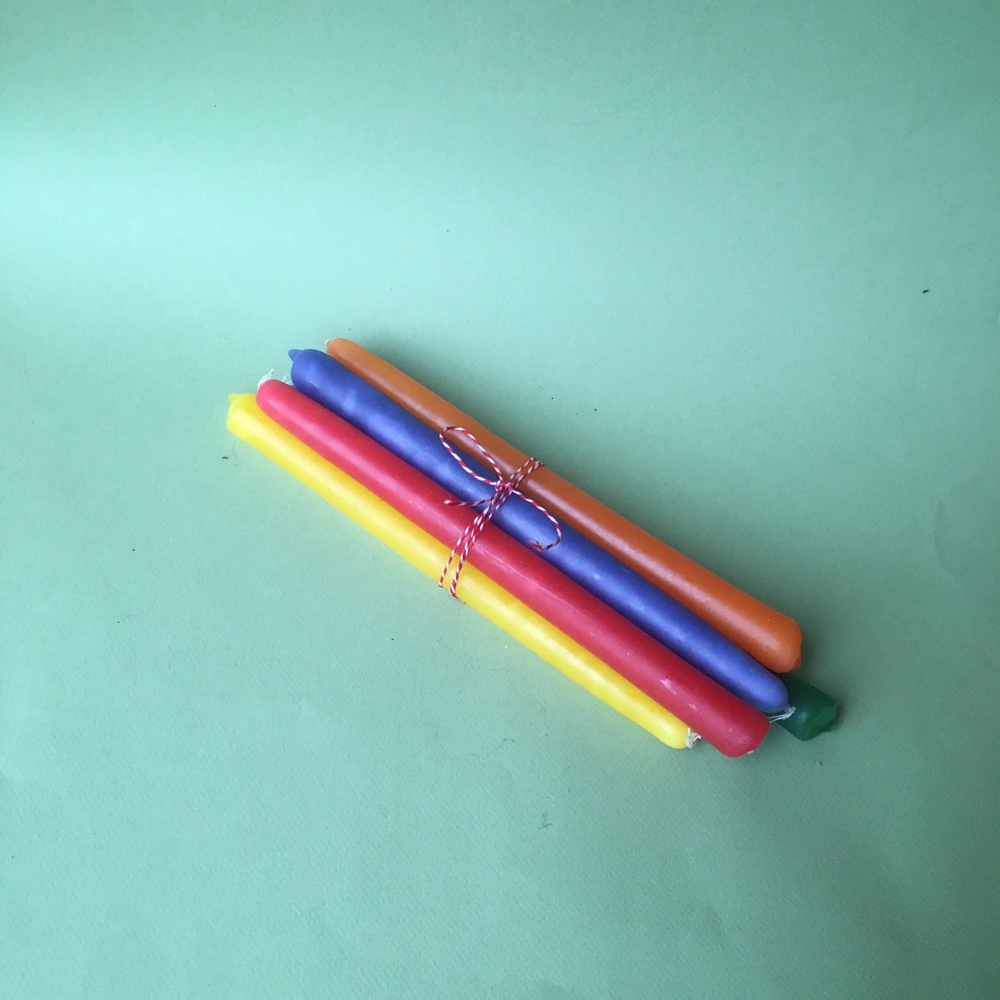 Nimbin Candles Taper Candles 6 Pack, With A Burning Time Of 9 Hours