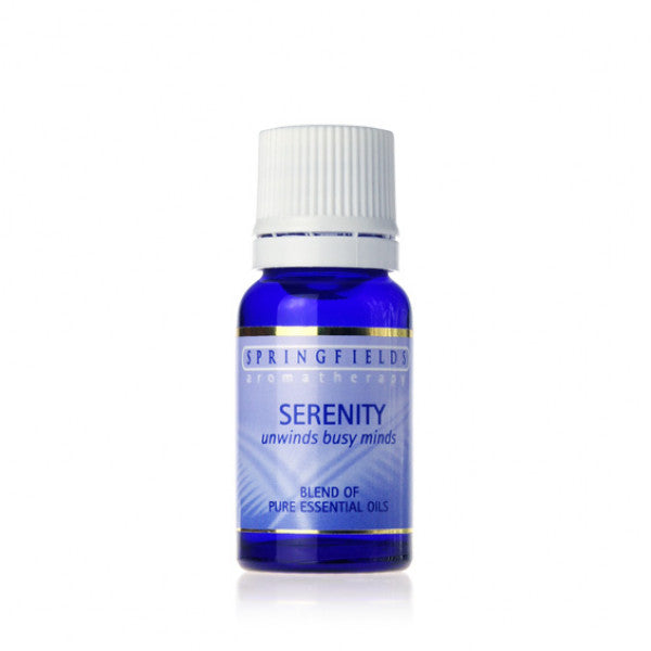 Springfields Aromatherapy Essential Oil Blend; Serenity 11mL, To Promote Calmness & Relaxation
