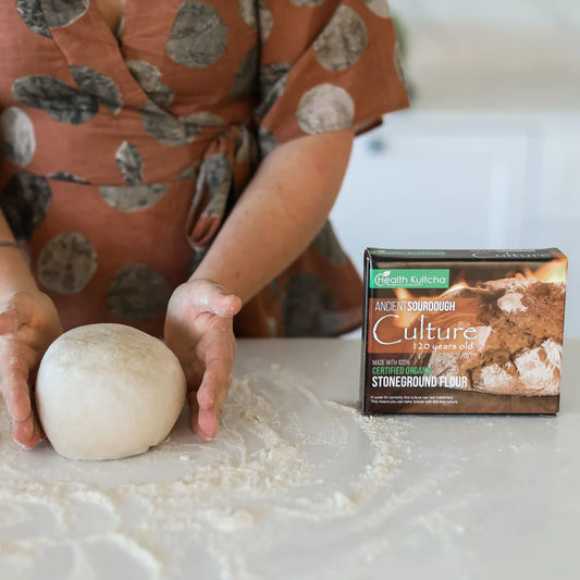 Health Kultcha Ancient Sourdough Culture, Made With 100% Australian Certified Organic Stoneground Flour