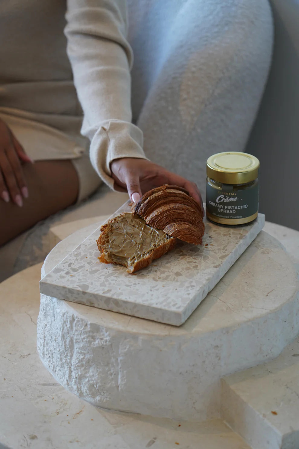 Essential Creme Creamy Australian Pistachio Spread 225g, Free From Artificial Flavours & Colours