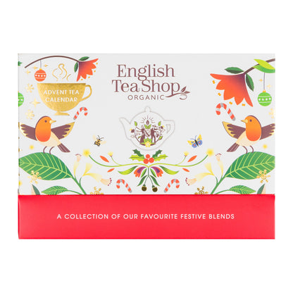 English Tea Shop Advent Tea Calendar, With Ginger Moringa Peachy Keen & More!