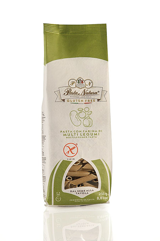 Pasta Natura Organic Multi Legume Penne Pasta 250g, Gluten Free