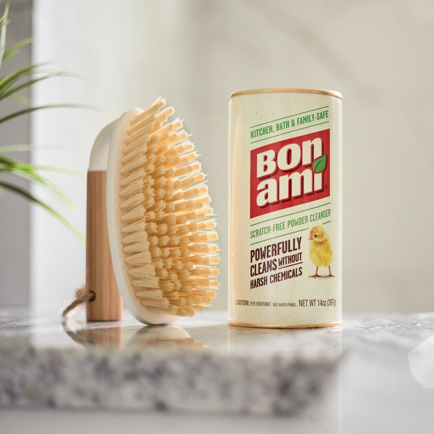 Bon Ami Scratch-Free Powder Cleanser 400g, Powerful Without Harsh Chemicals