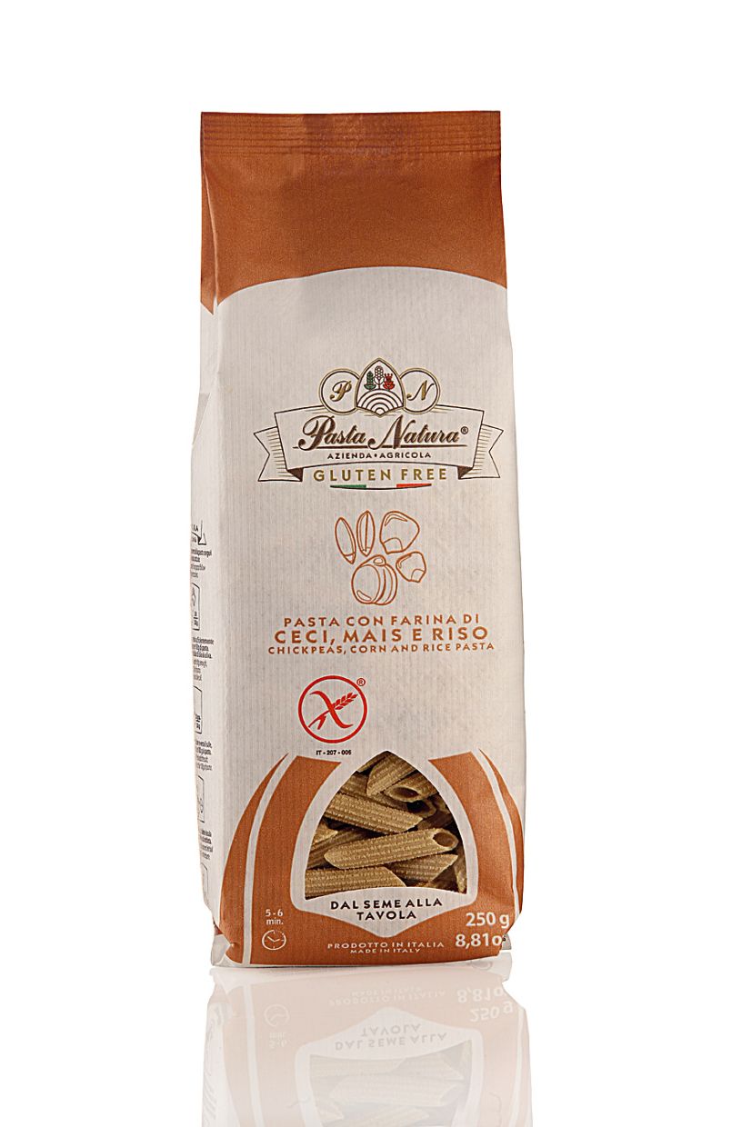 Pasta Natura Organic Chickpea Penne Pasta 250g, Gluten Free