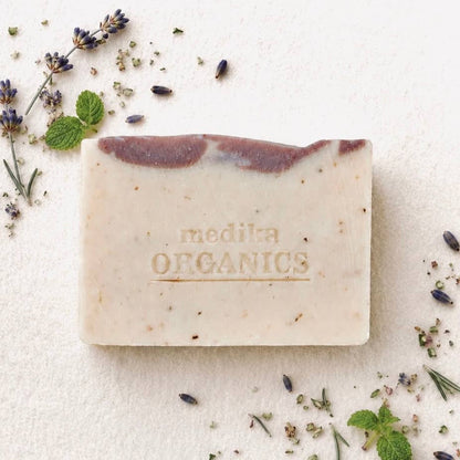 Medika Organics Bush Lavender Soap Bar 130g, Handmade In Queensland