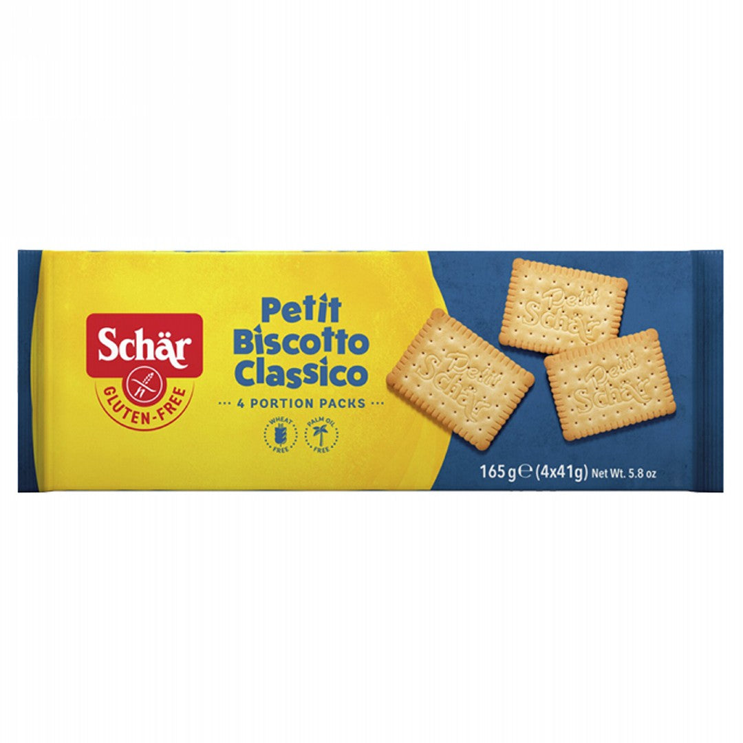 Schar Petit Biscotto Classico 165g, Gluten Free & Palm Oil Free
