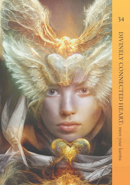 Inna Segal Healing Heart Oracle, Love Letters To Your Soul | Includes 36 Cards & A Guidebook