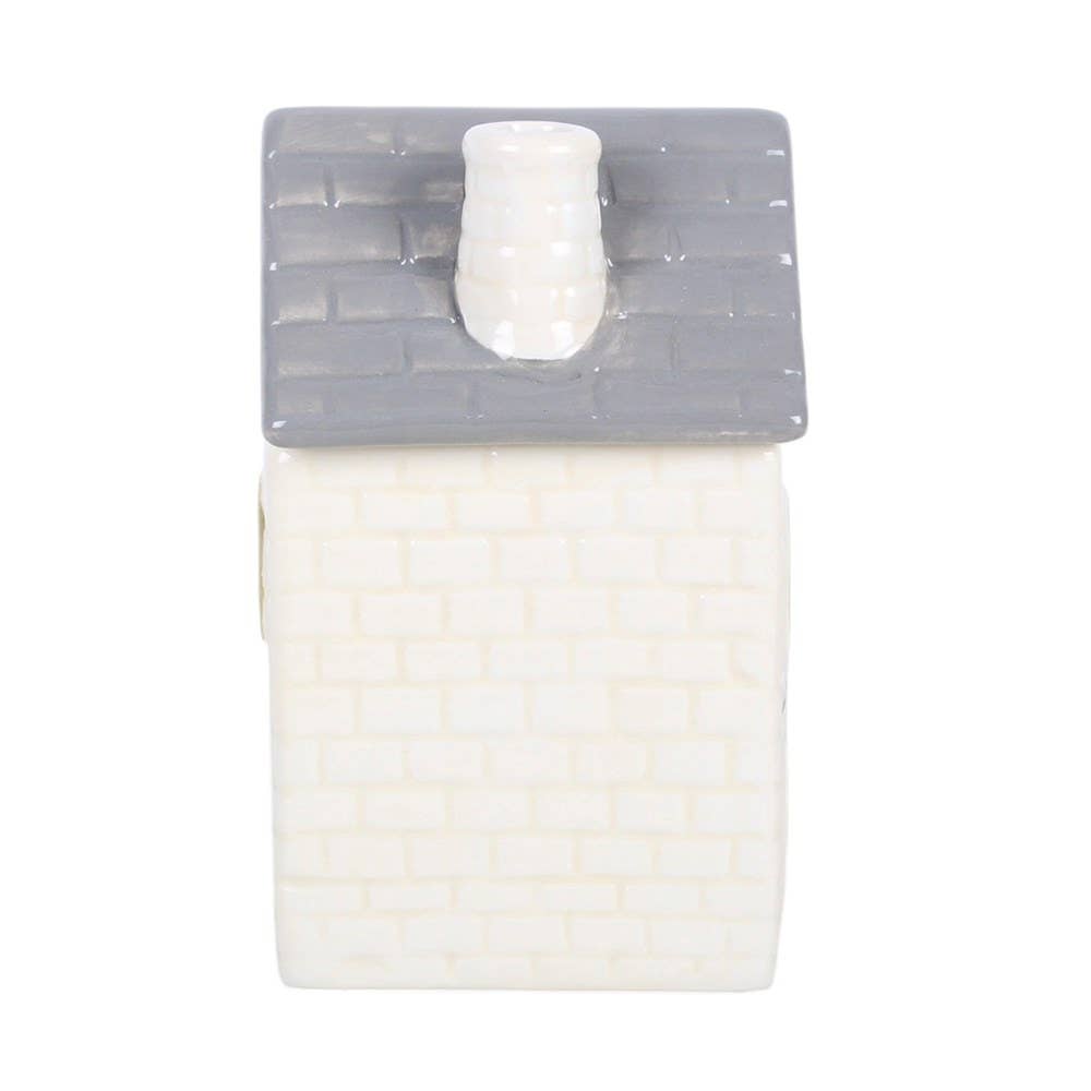 Stone Cottage Ceramic Oil Burner, Enchanting & Grounding