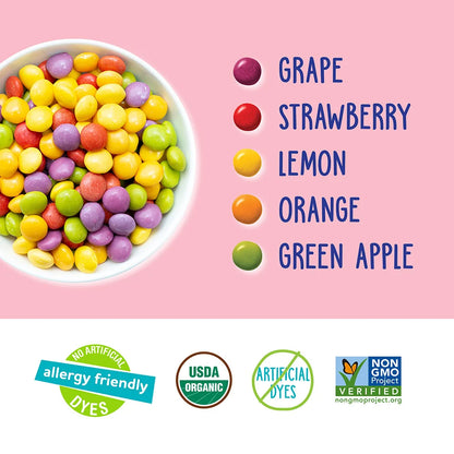 Yum Earth Organic Giggles 142g, Chewy Candy Bites