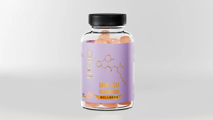 Apollo GHK-CU 60 Gummies, Copper Peptide Peach Flavour