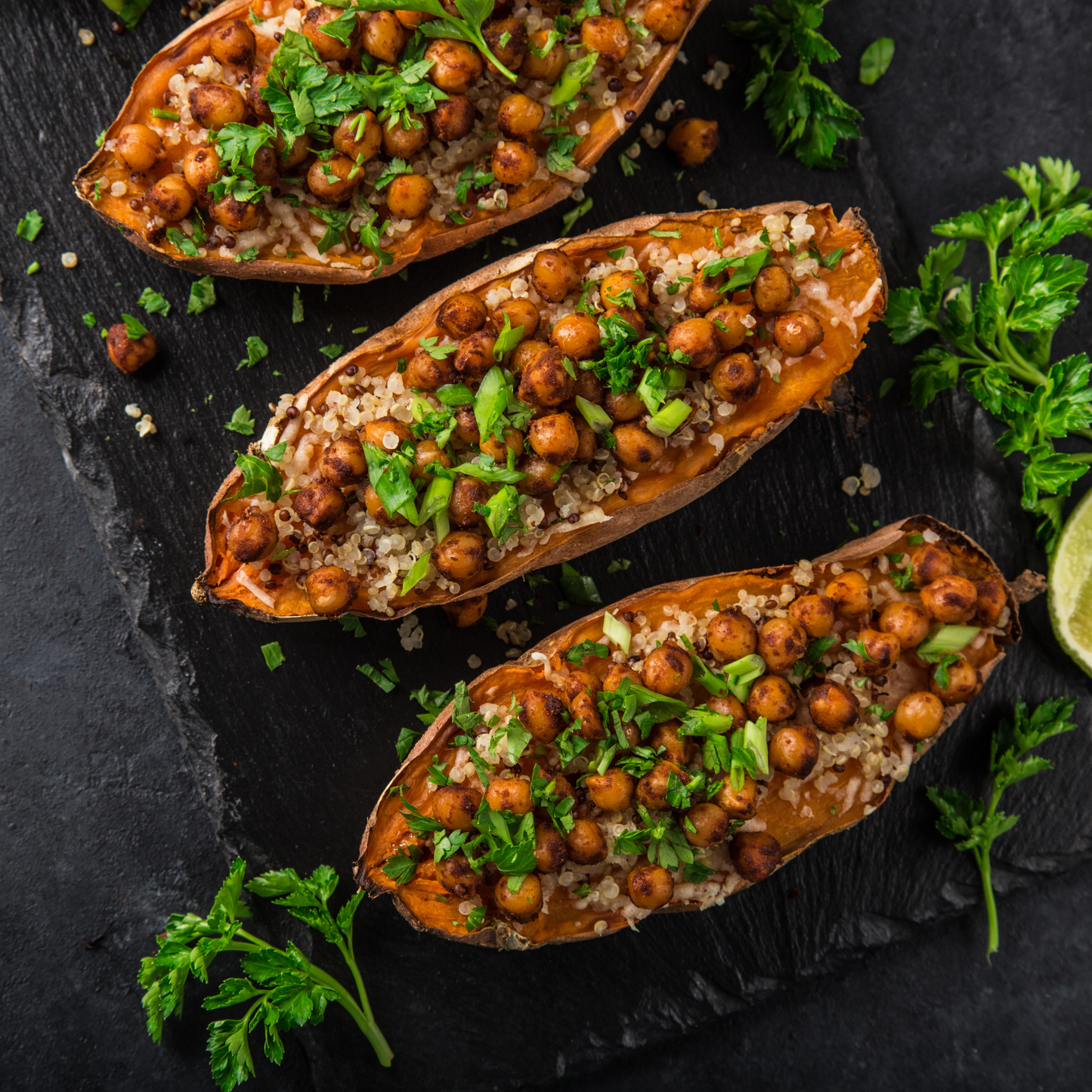 High Protein Jacket Sweet Potato