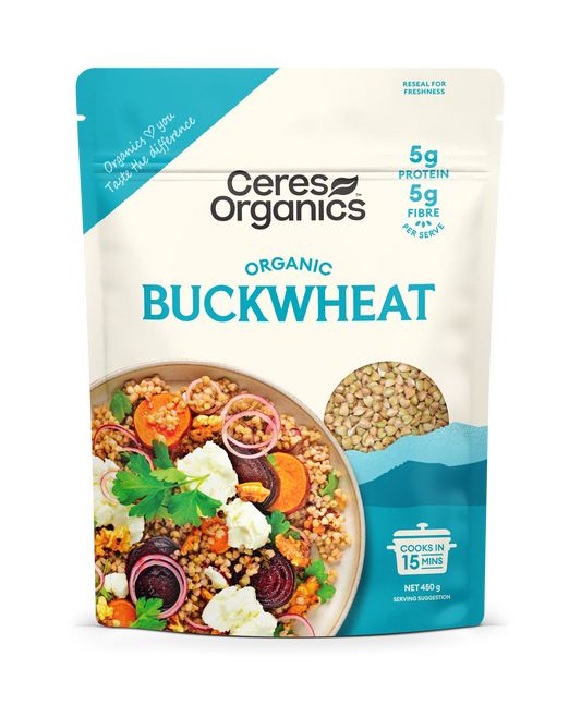 Ceres Organics Whole Buckwheat 450g, Cook Me in 15 Minutes!