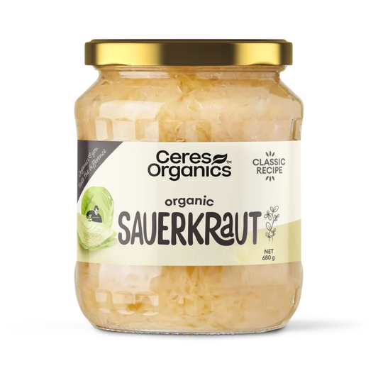 Ceres Organics Organic Sauerkraut 680g, Slowly Fermented