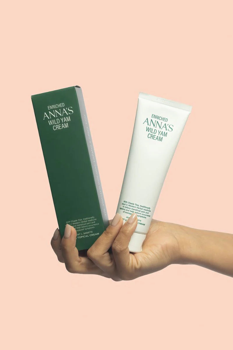Anna's Wild Yam Cream 100g, Menstrual & Menopausal Symptoms