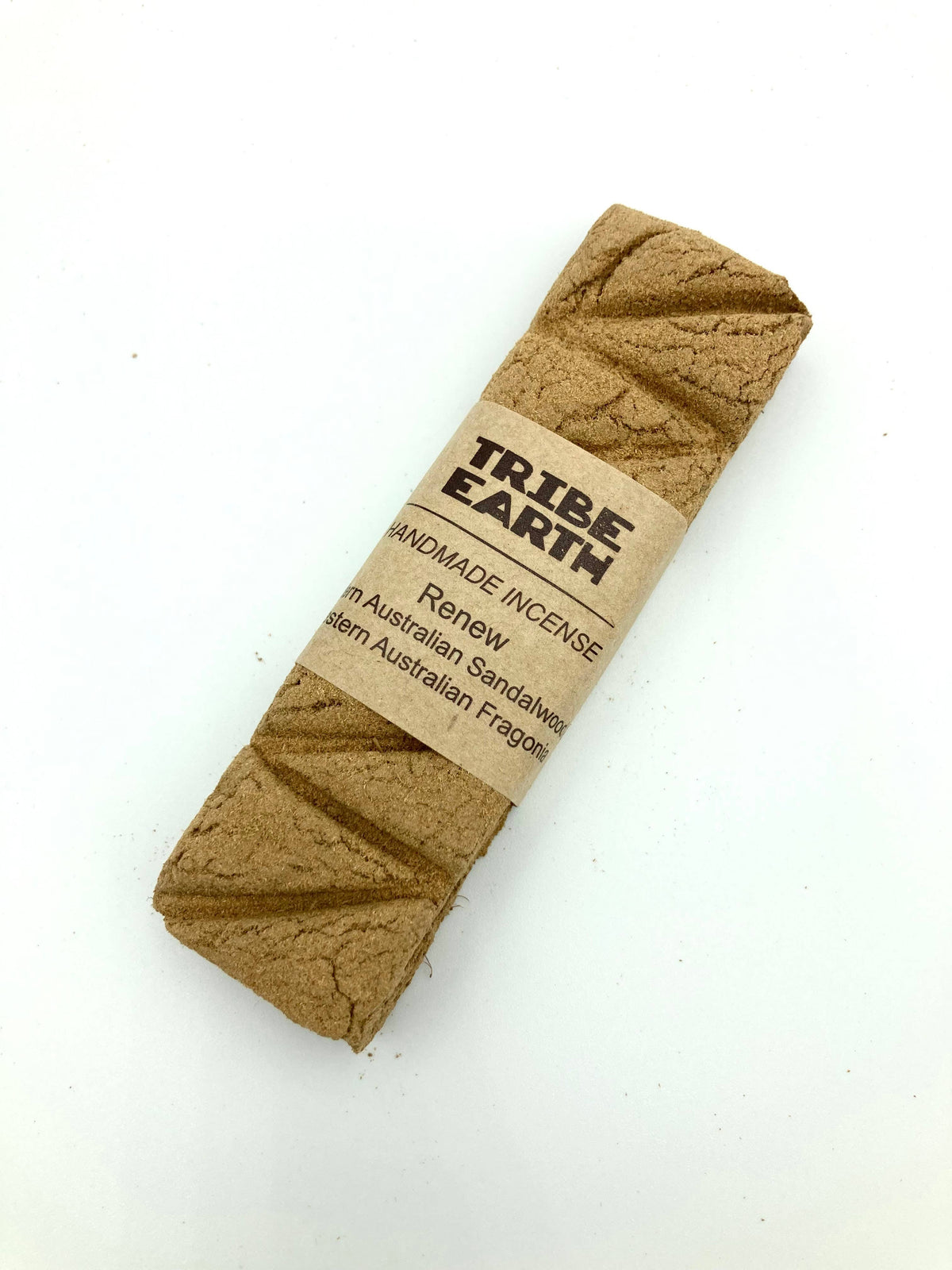 Tribe Earth Renew Incense Plank | 10 Triangles Per Plank, With West Australian Sandalwood & Fragonia