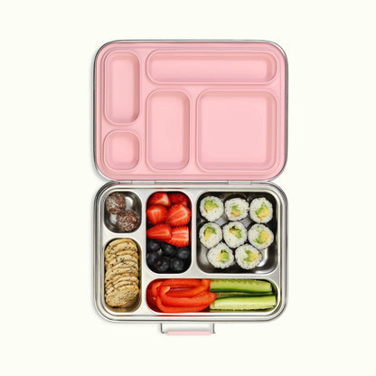 Ever Eco Stainless Steel 5 Compartment Bento Box, Please Select A Colour