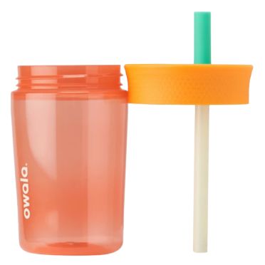 NEW# Owala Kid's Tumbler 15oz, Spill Resistant & Easy To Clean; Lilac Rocket