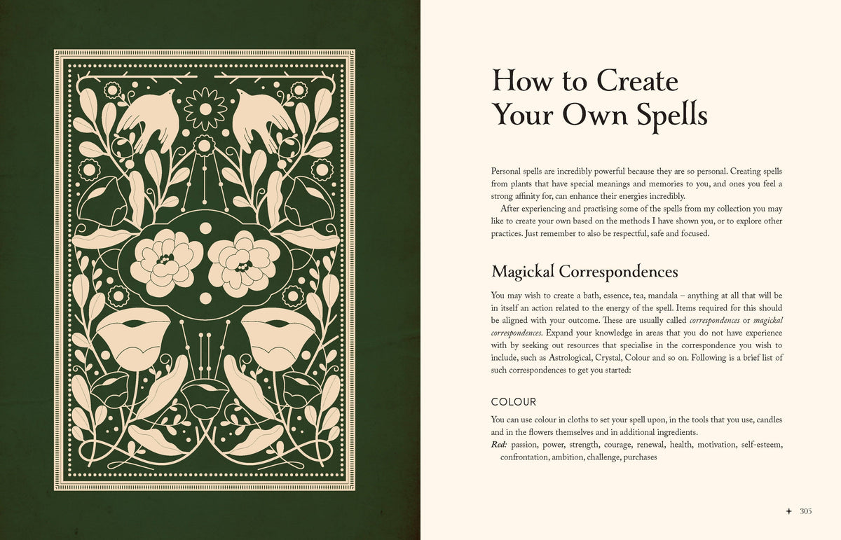 Cheralyn Darcey Earth Magick Book, A Grimoire Of Nature Spells