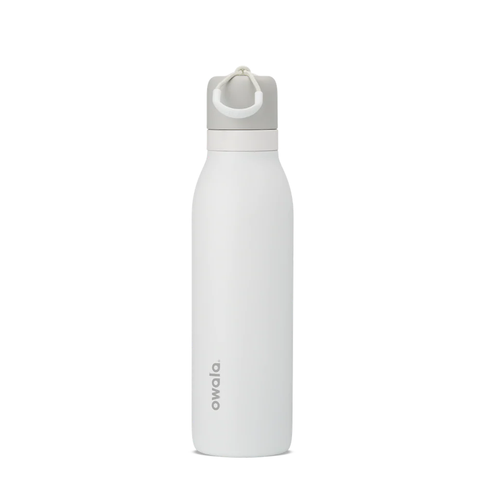 Owala FreeSip Twist Stainless Steel Water Bottle 18oz Or 24oz, Shy Marshmallow