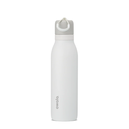 Owala FreeSip Twist Stainless Steel Water Bottle 18oz Or 24oz, Shy Marshmallow