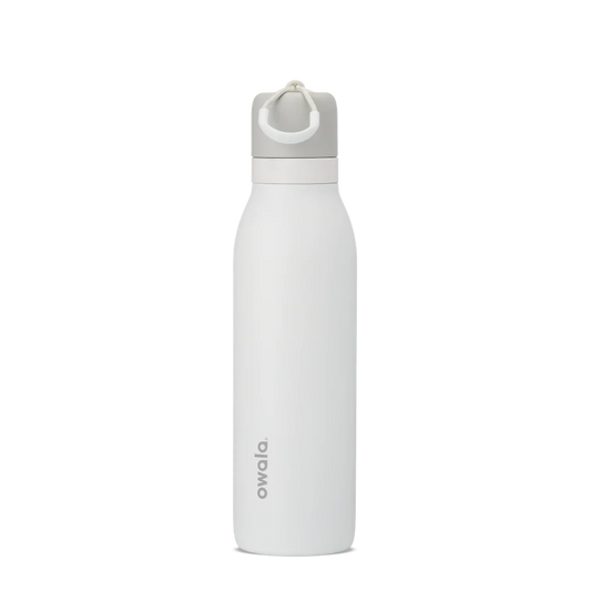 Owala FreeSip Twist Stainless Steel Water Bottle 18oz Or 24oz, Shy Marshmallow