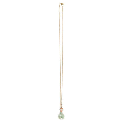 Green Witch Aventurine Potion Bottle Necklace, Carry A Little Earth Magic!
