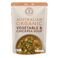 Australian Organic Food Co. Vegetable & Chickpea Soup 330g, Certified Organic & Australian