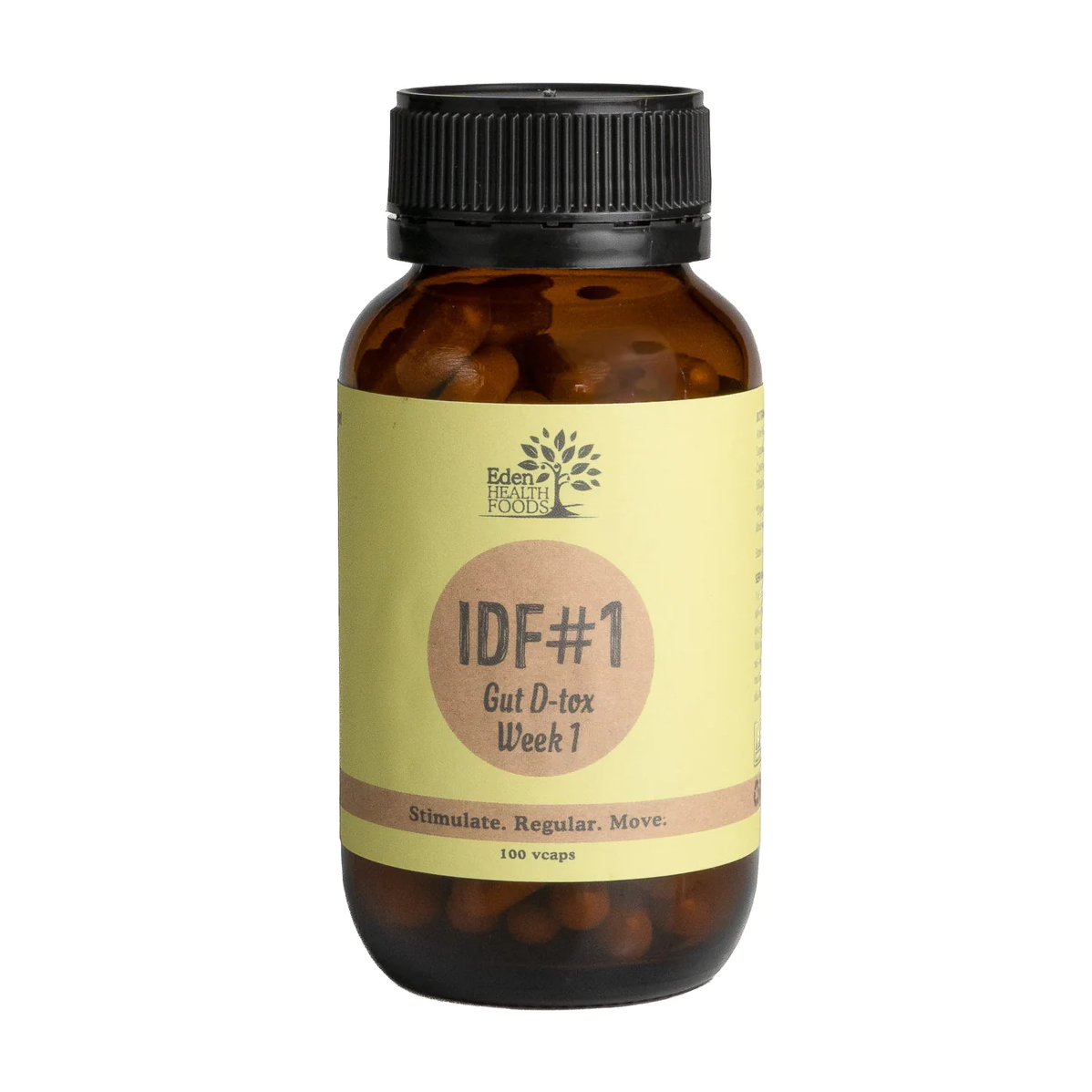 Eden Health Foods IDF #1 100vcaps, Gut D-Tox: Stimulating Tonic