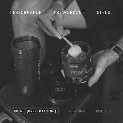 Switch Nutrition Power Perform 420g | 30 Servings, Precision-Built Energy for Serious Training
