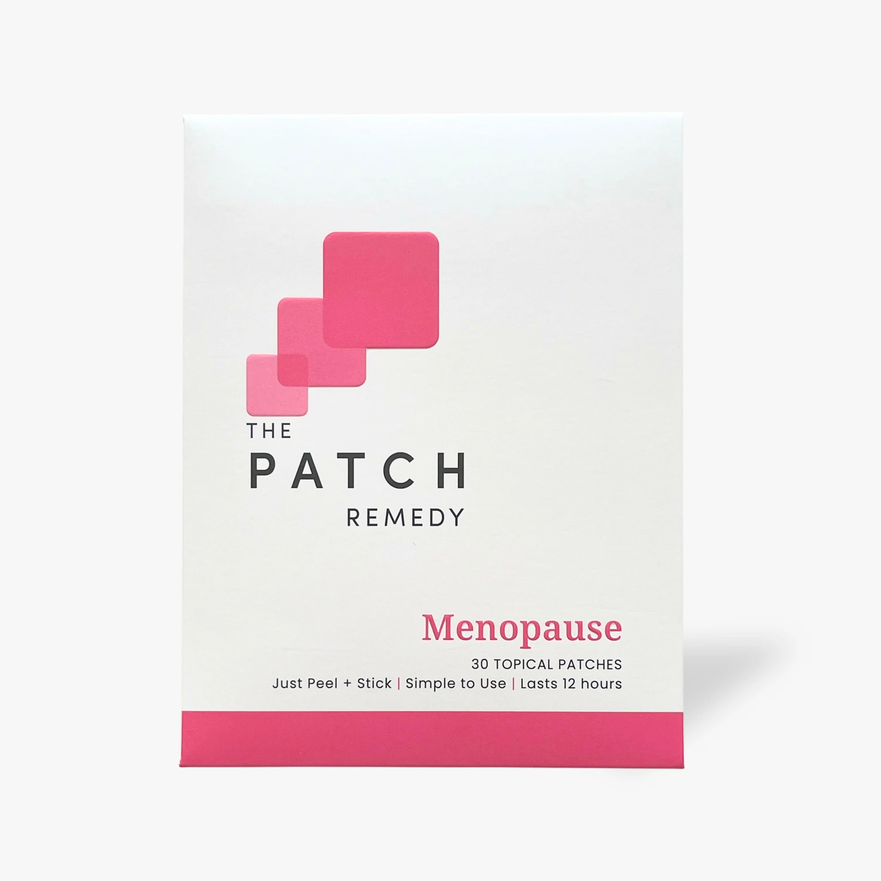 The Patch Remedy Menopause 30 Topical Patches, Daily Balance Support ...