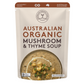 Australian Organic Food Co. Mushroom & Thyme Soup 330g, Certified Organic & Australian
