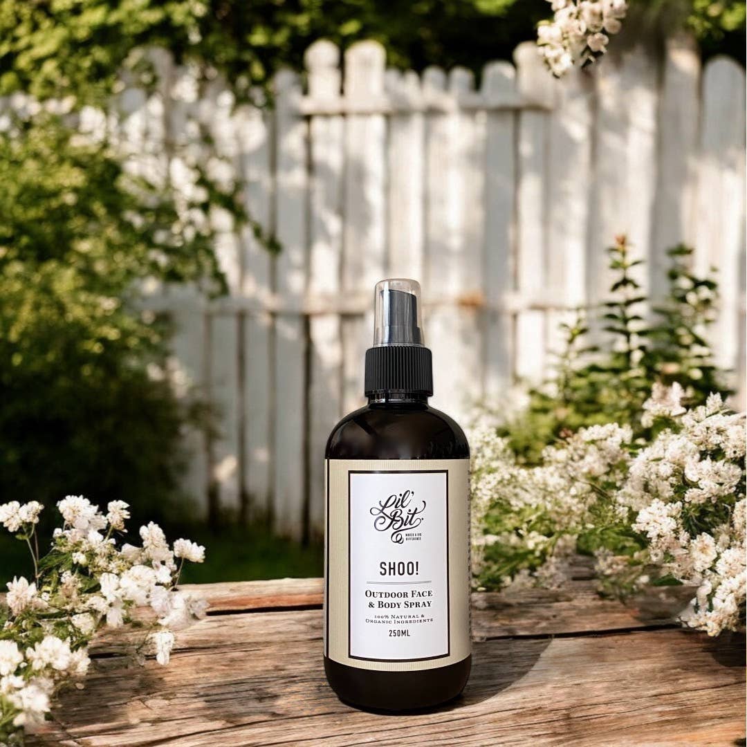 Lil' Bit Better Shoo! Natural Insect Protection Spray 250mL, Safe For Children & Babies