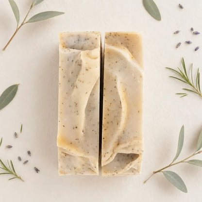 Medika Organics Tea Tree Eucalyptus Soap Bar 130g, Handmade In Queensland