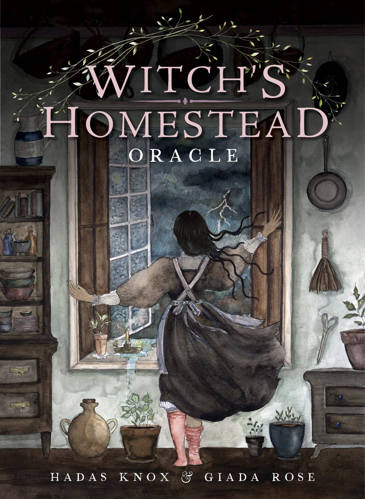 Hadas Knox & Giada Rose Witch's Homestead Oracle, Includes 44 Cards &  Guidebook