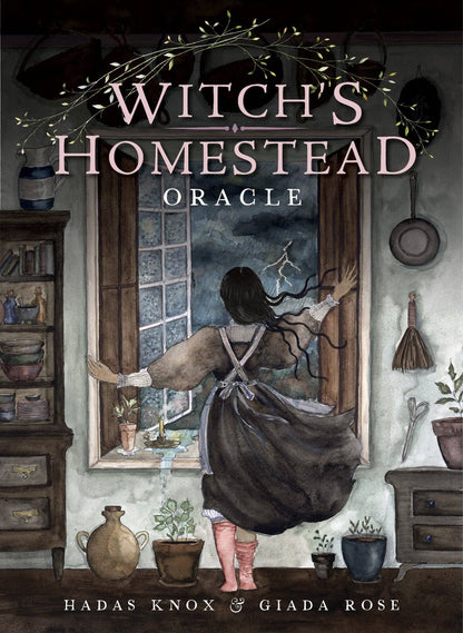 Hadas Knox & Giada Rose Witch's Homestead Oracle, Includes 44 Cards &  Guidebook