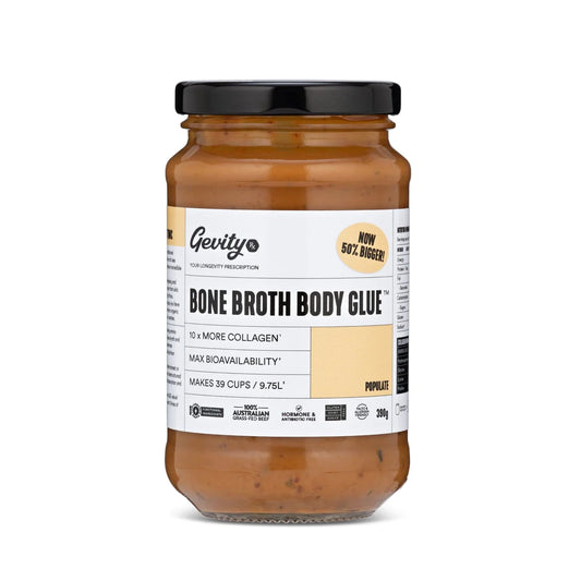 Gevity Bone Broth Body Glue 390g, Populate {Populate Your Gut Flora!}