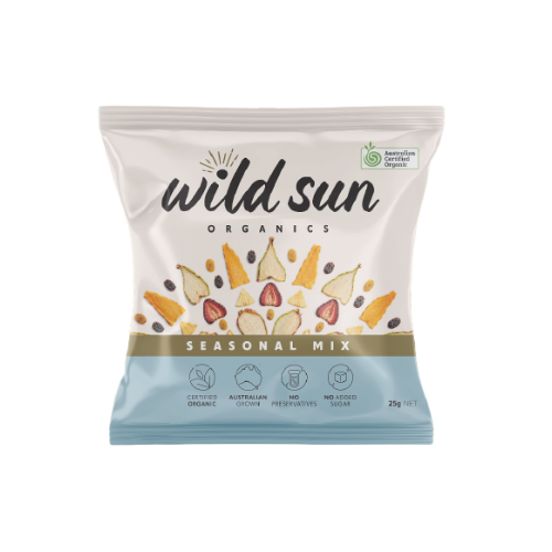 Wild Sun Organics Seasonal Mix 25g, No Added Sugar