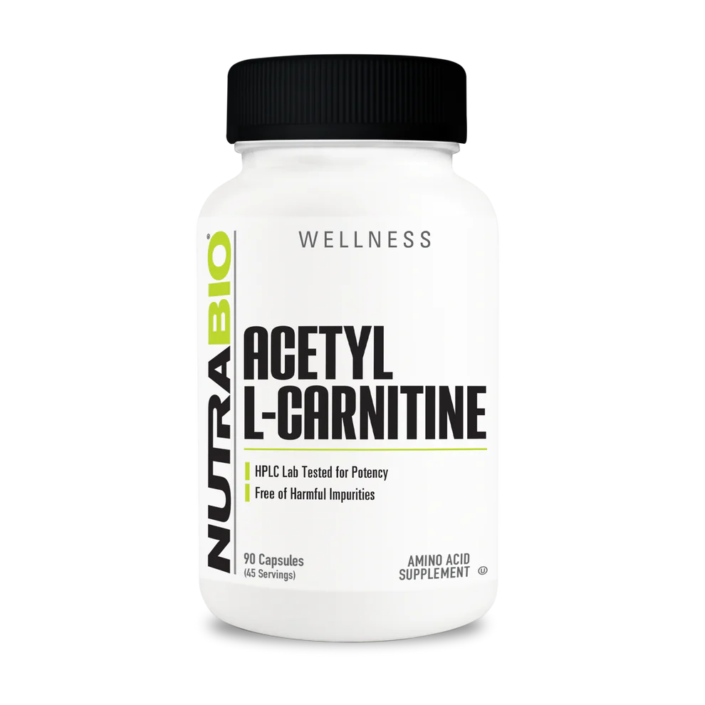buy l carnitine australia NutraBio Wellness Collection Acetyl L-Carnitine 500mg 90 Veggie Capsul – Health Nuts L Carnitine L Tartrate Vegan Ürünler Size:750 ML