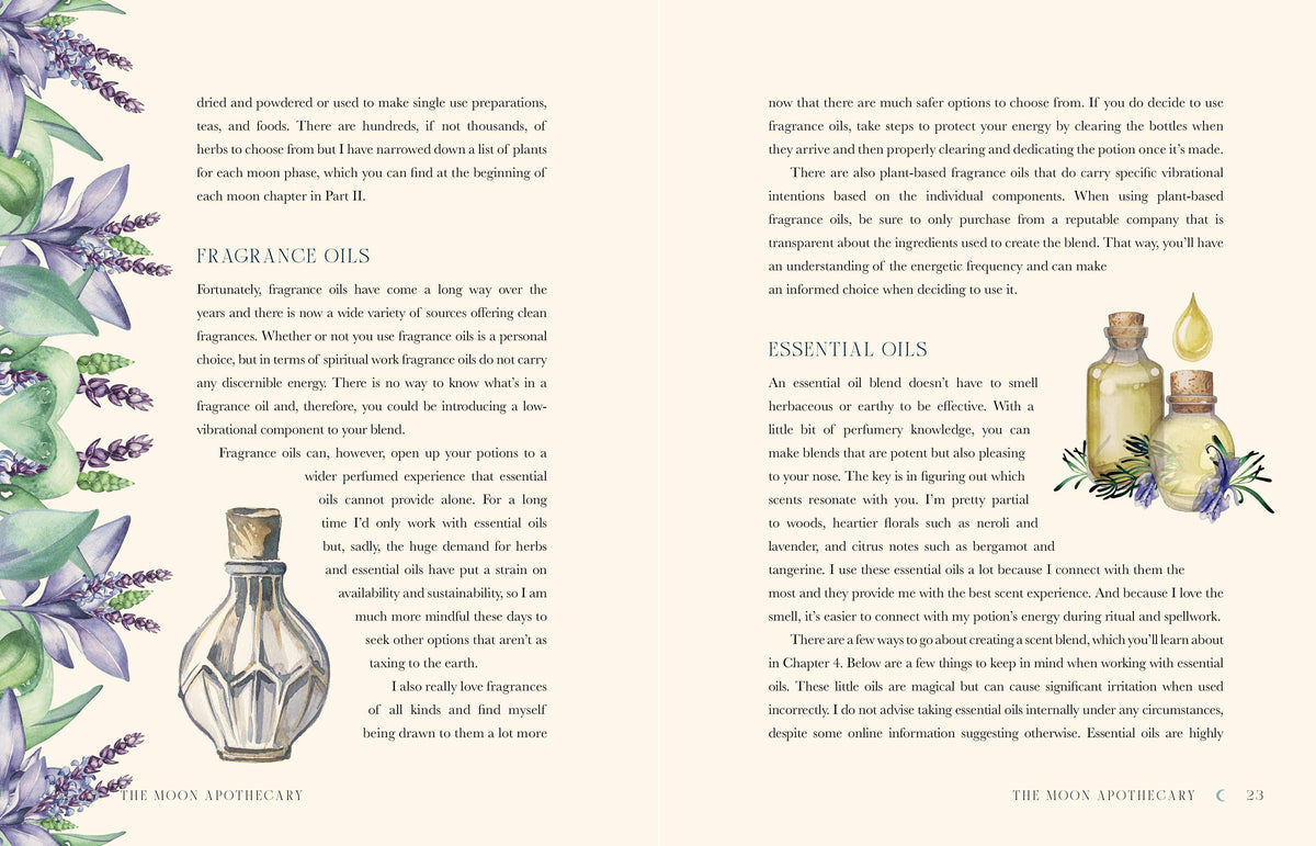 Lorraine Anderson The Moon Apothecary Book, Rituals & Recipes For The Lunar Phases