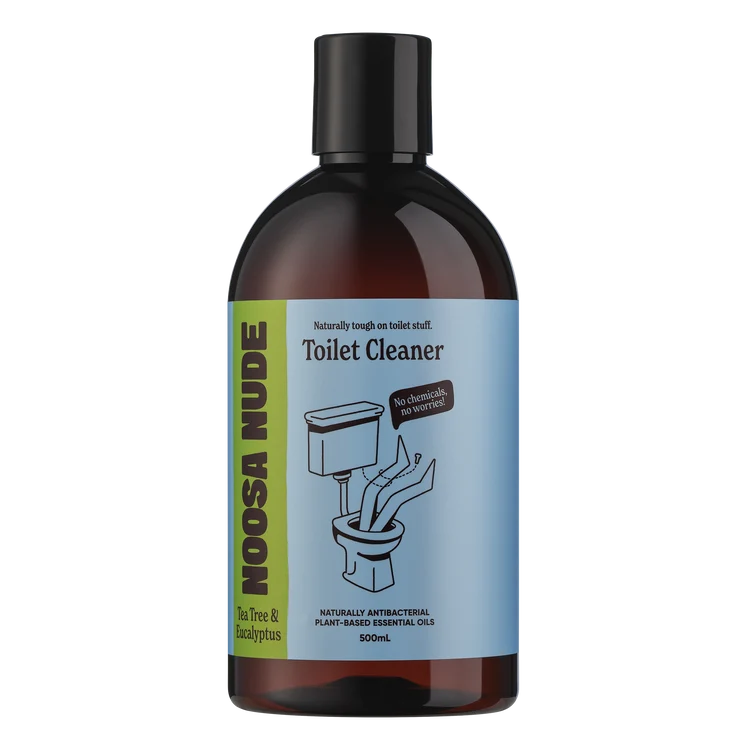 Noosa Nude Natural Toilet Cleaner With With Tea Tree & Eucalyptus Essential Oil 500mL, Tough On Toilet Stuff