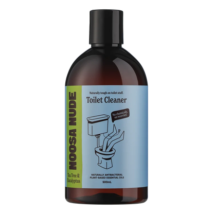 Noosa Nude Natural Toilet Cleaner With With Tea Tree & Eucalyptus Essential Oil 500mL, Tough On Toilet Stuff